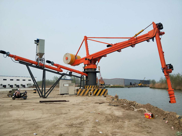 螺旋卸船機 螺旋卸船機