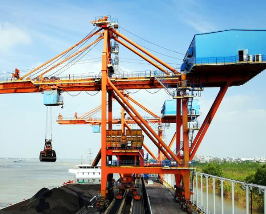 螺旋卸船機實拍 螺旋卸船機實拍